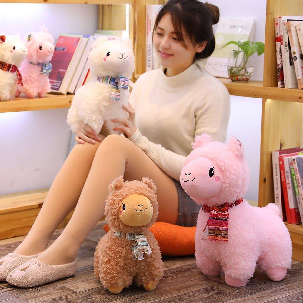 Cute Alpaca Plush Toy - Stylus Kids