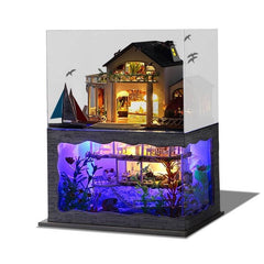 Miniature Sea World DIY Doll House with Furniture - Stylus Kids