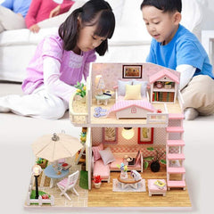 Wooden Multi Style Doll House Kits - Stylus Kids