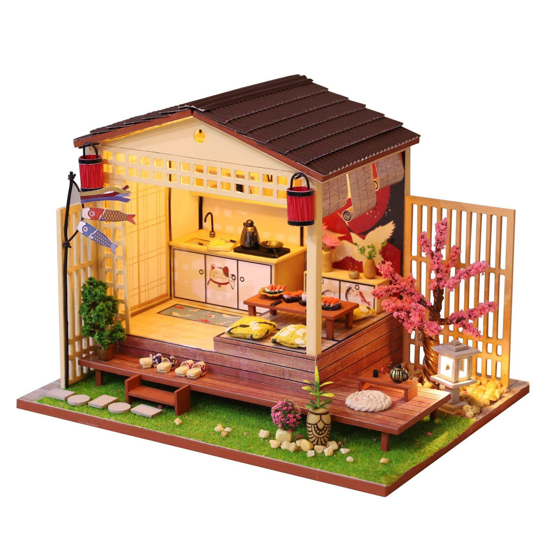 Luxury Miniature Wooden DIY Doll House with Furniture - Stylus Kids