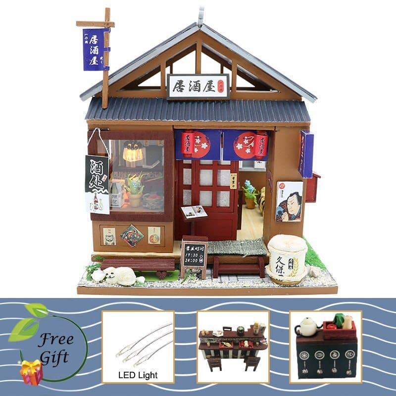 Miniature 16 Styles DIY Doll House with Furniture - Stylus Kids