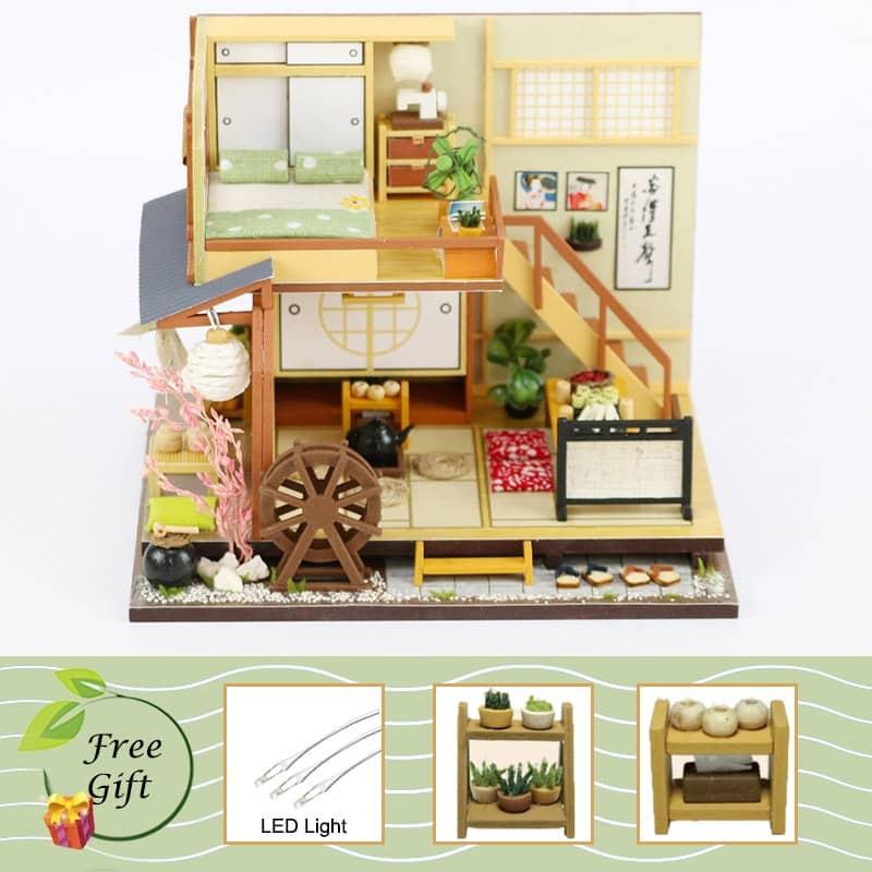 Miniature 16 Styles DIY Doll House with Furniture - Stylus Kids