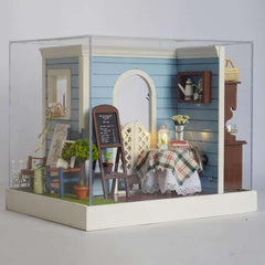 Miniature Wooden DIY Doll House with 1 Room - Stylus Kids