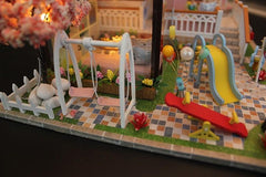 Colorful Apartment Miniature Wooden Doll House - Stylus Kids