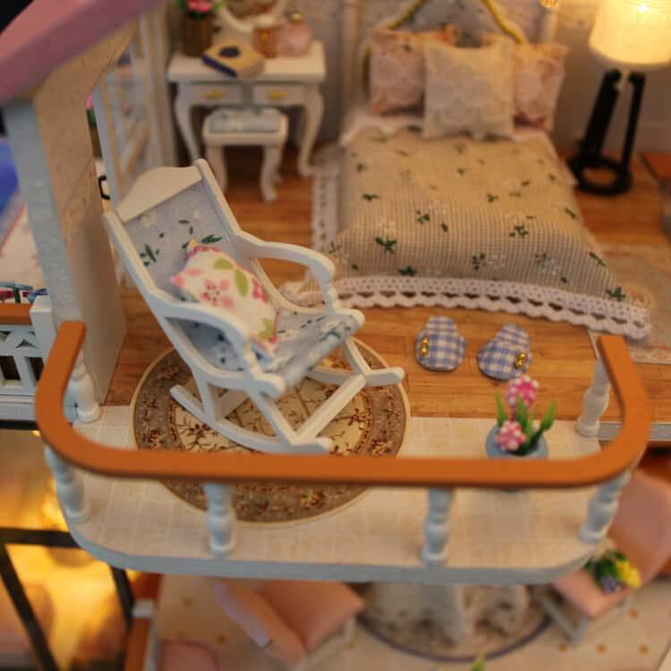 Colorful Apartment Miniature Wooden Doll House - Stylus Kids