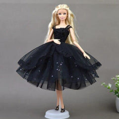 Lace Princess Dress For 1/6 Barbie Doll - Stylus Kids