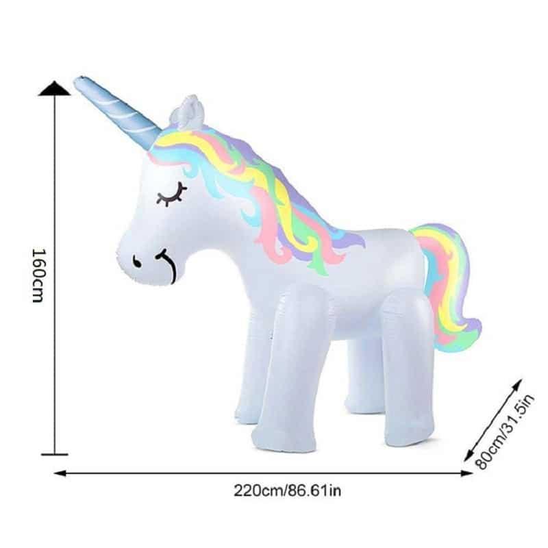 Inflatable Unicorn Water Sprayer - Stylus Kids