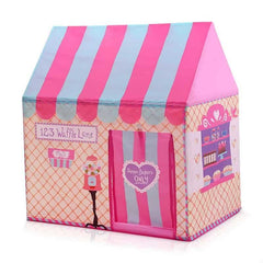 Foldable Pink Toy Tent for Kids - Stylus Kids