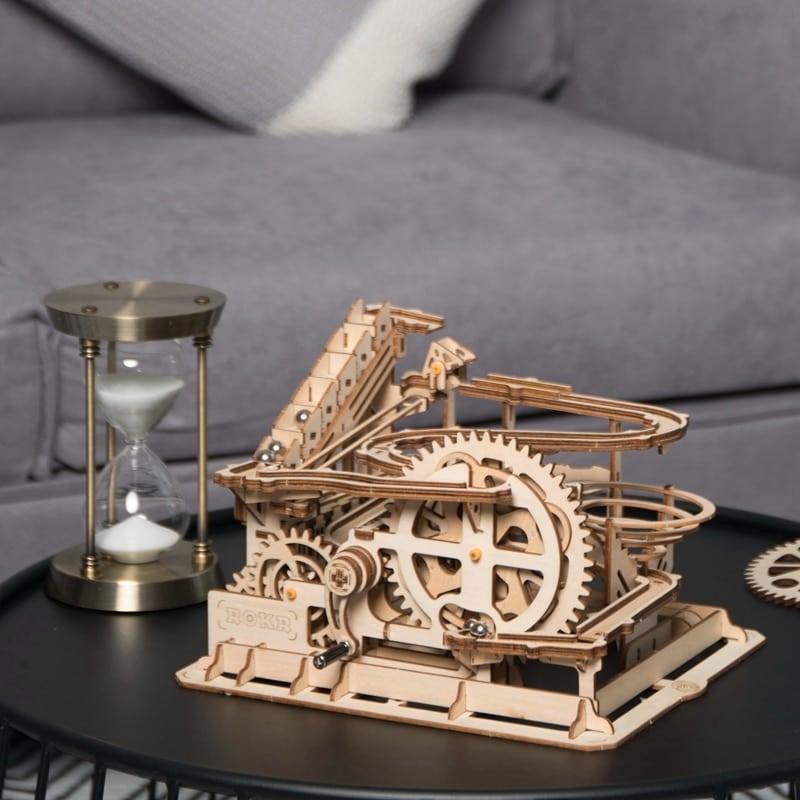 DIY Waterwheel Wooden Model Puzzle - Stylus Kids