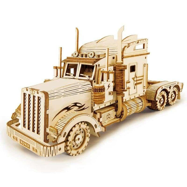 3D Wooden Vehicle Puzzle - Stylus Kids