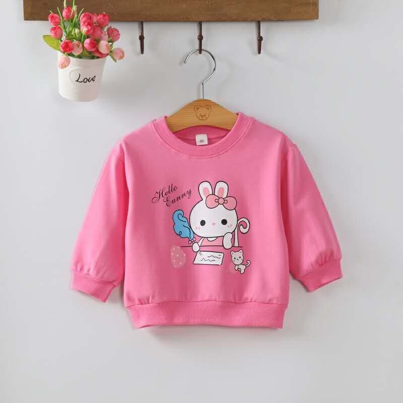 Long Sleeve Baby Shirt with Cartoon Prints - Stylus Kids