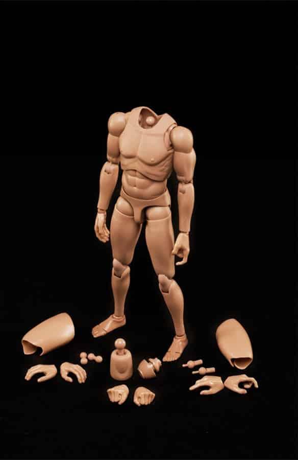 1/6 Scale Man Body Action Figure - Stylus Kids