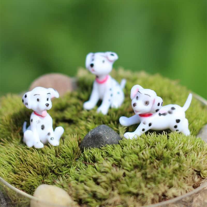 Mini Dalmatian Dog Figurines Set - Stylus Kids