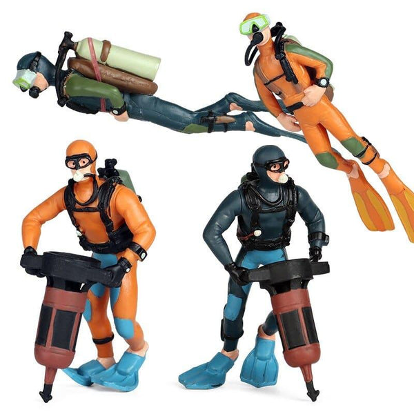 Seabed Diver Action Figure - Stylus Kids