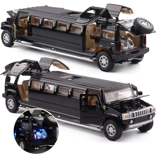 LED Hummer Diecast Car Toy - Stylus Kids