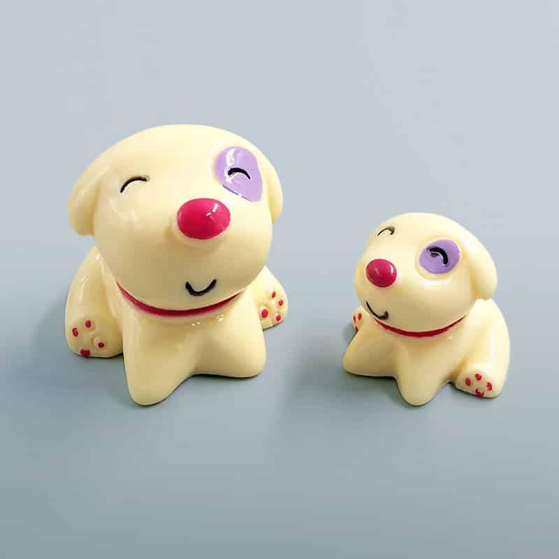 Cute Mini Cartoon Dog Figurines Set - Stylus Kids