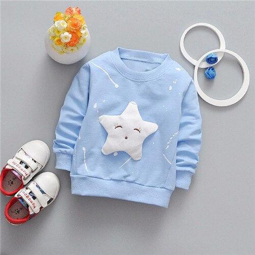 Baby Girl's Soft Cotton Sweatshirts - Stylus Kids