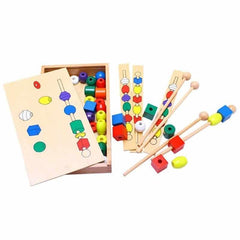 Wooden Blocks Sequencing Toy - Stylus Kids