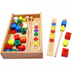 Wooden Blocks Sequencing Toy - Stylus Kids