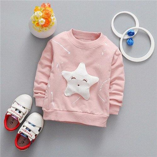 Baby Girl's Soft Cotton Sweatshirts - Stylus Kids