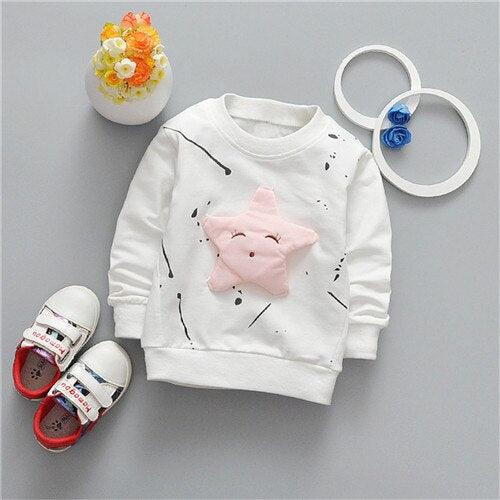 Baby Girl's Soft Cotton Sweatshirts - Stylus Kids