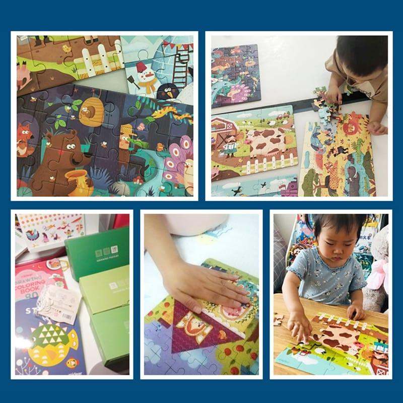 Montessori Animal Jigsaw Puzzle - Stylus Kids