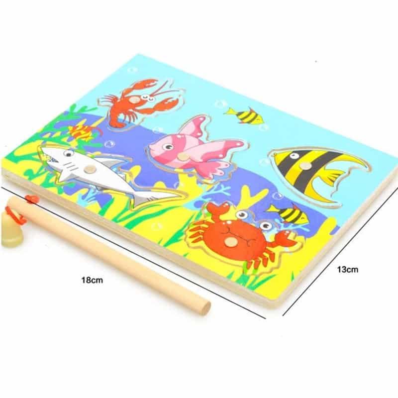 Kid's Wooden Magnetic Puzzles - Stylus Kids