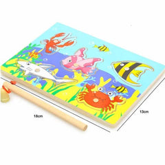 Kid's Wooden Magnetic Puzzles - Stylus Kids