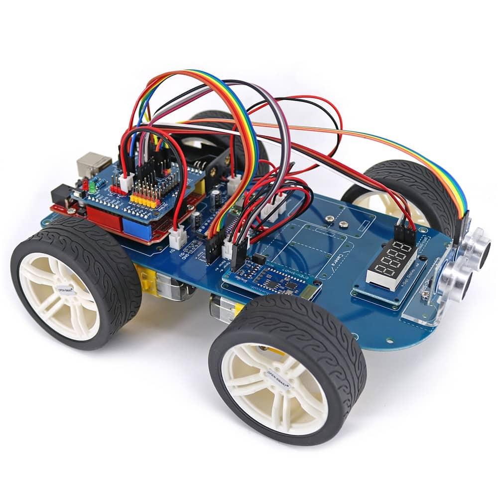 Bluetooth Controlled Smart Car DIY Kit - Stylus Kids