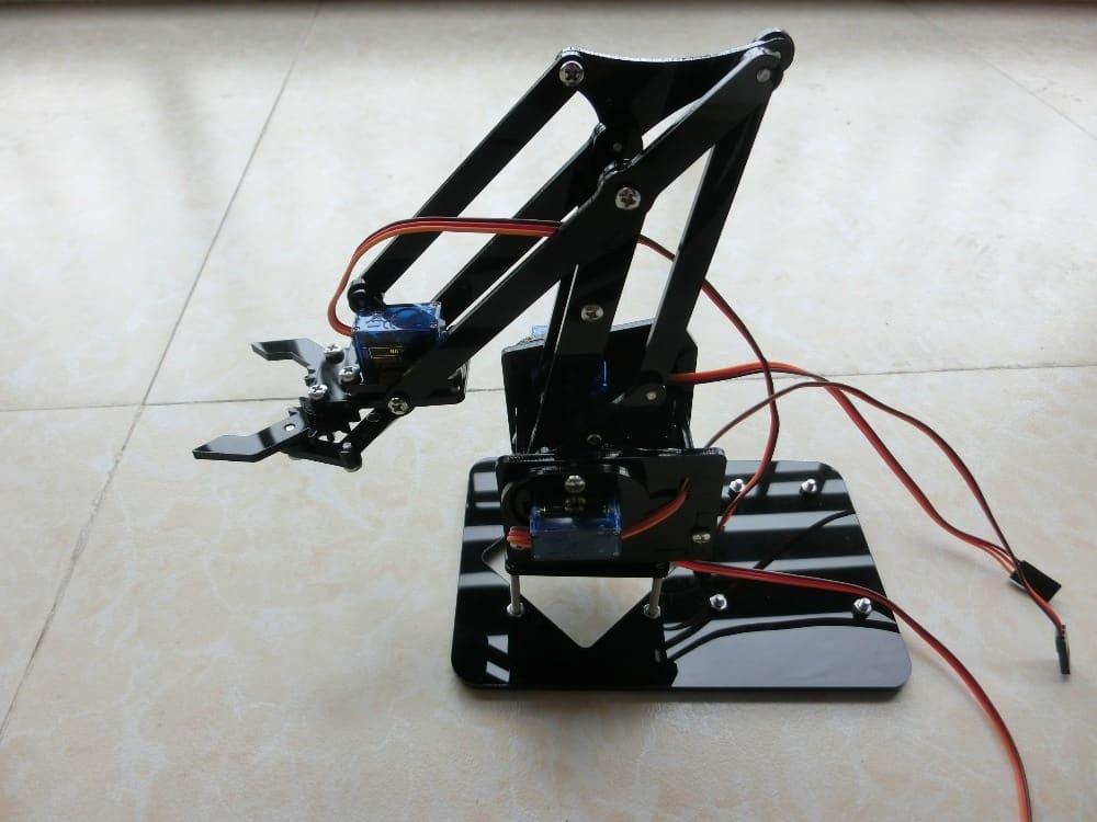 DIY Arduino Robot Arm with Clamp - Stylus Kids