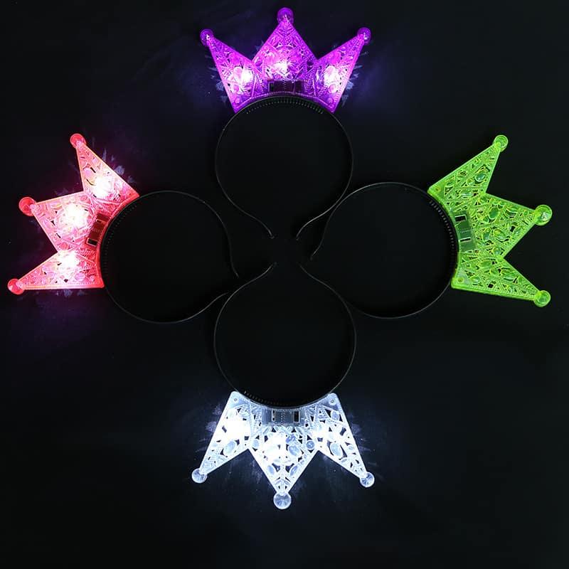 LED Glowing Fashion Crowns - Stylus Kids