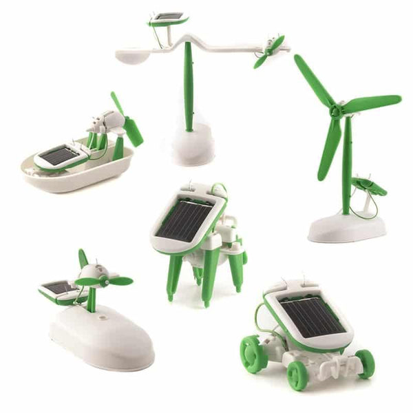 6 in 1 Solar Power Robot Kit DIY - Stylus Kids