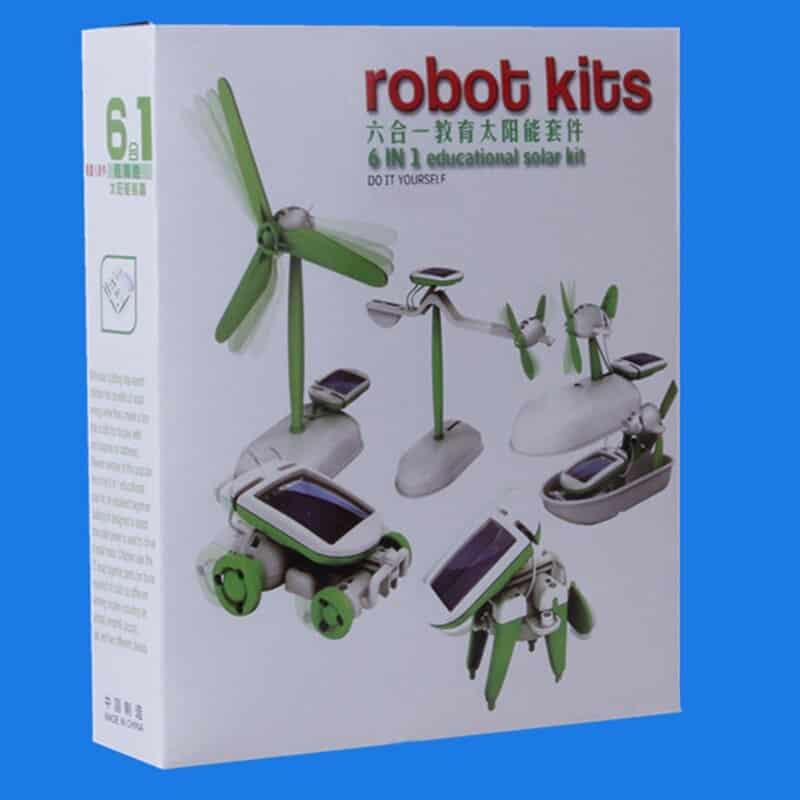 6 in 1 Solar Power Robot Kit DIY - Stylus Kids