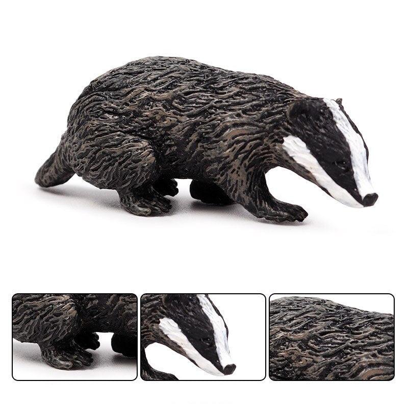 Plastic Badger Model Toy - Stylus Kids