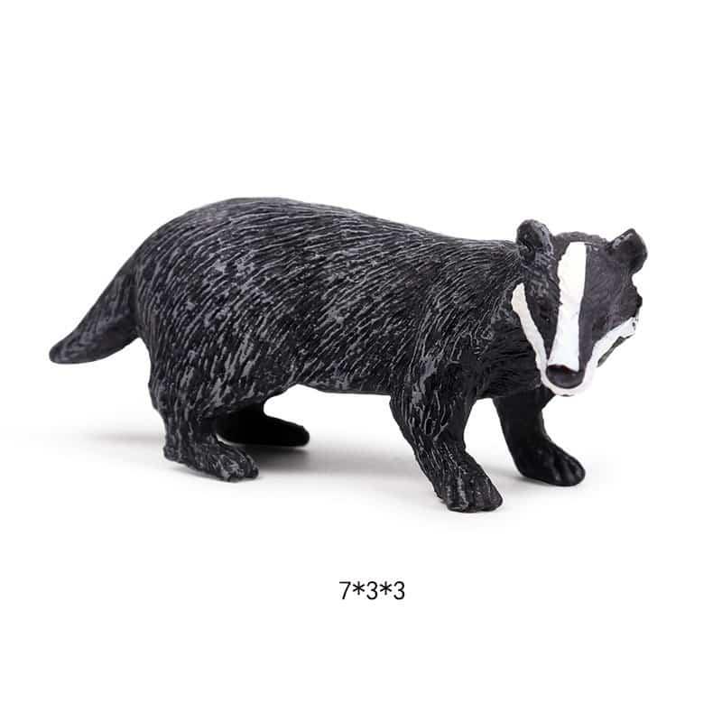 Plastic Badger Model Toy - Stylus Kids