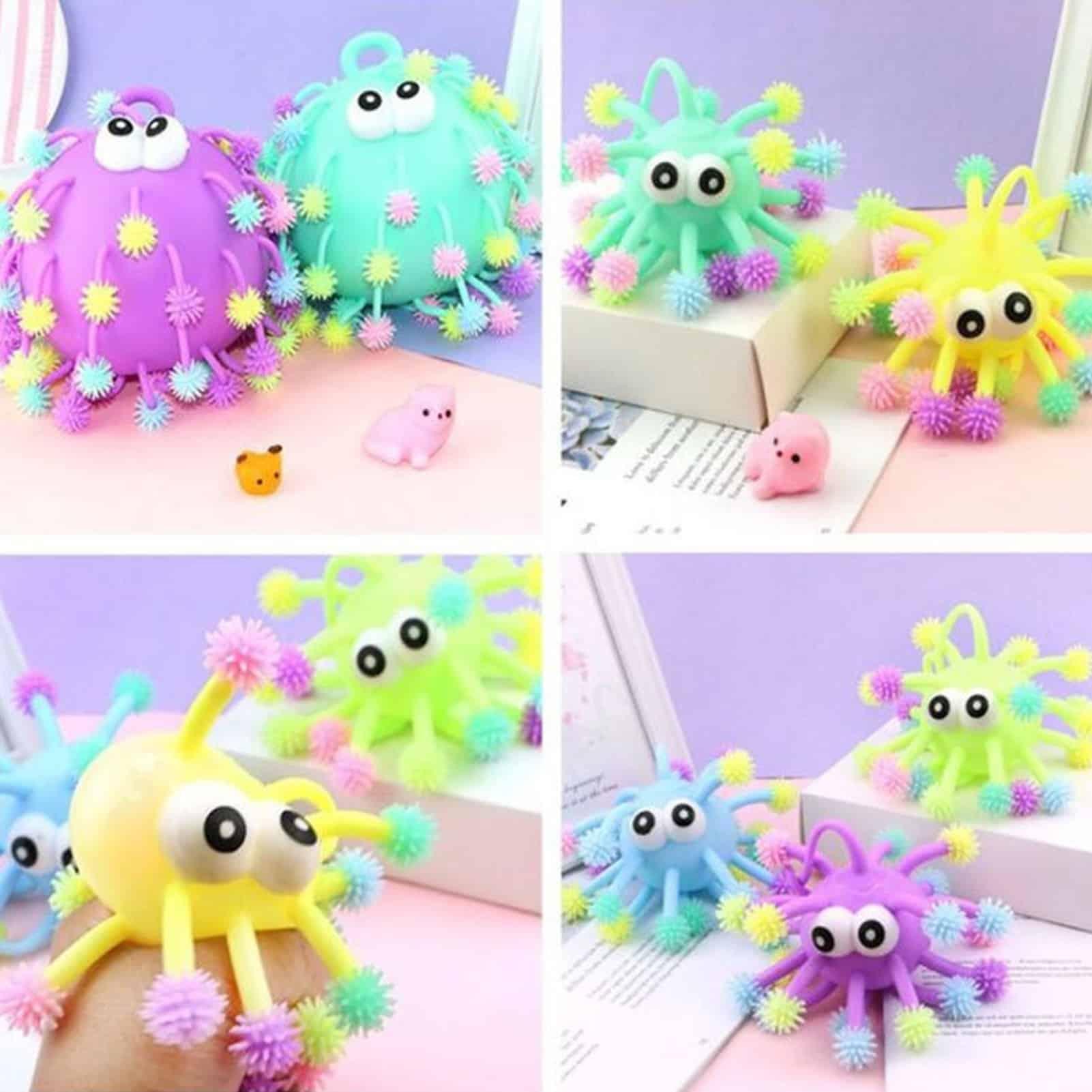 Bright Hedgehog Stress Toy - Stylus Kids