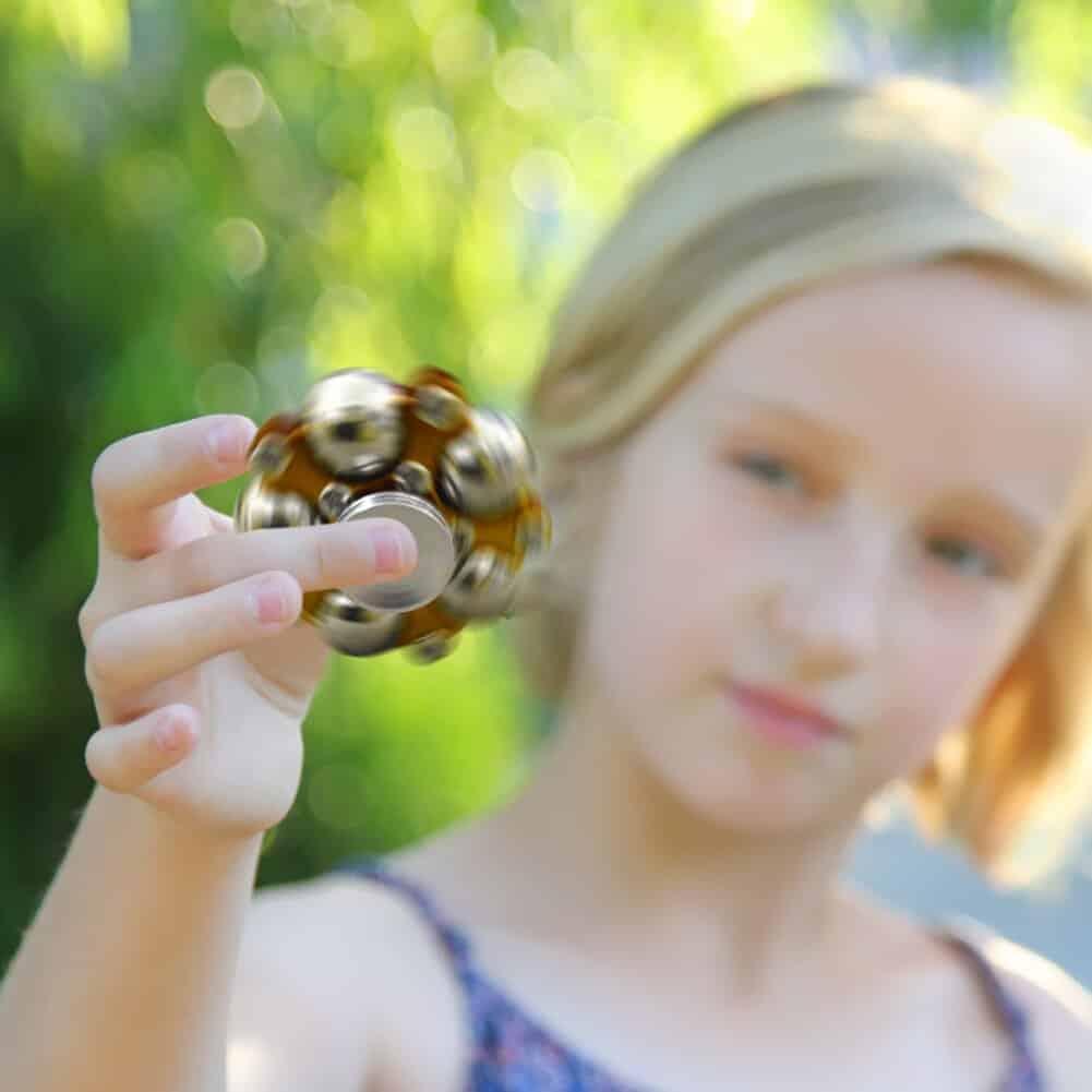 Anti-Stress Metal Fidget Spinner - Stylus Kids