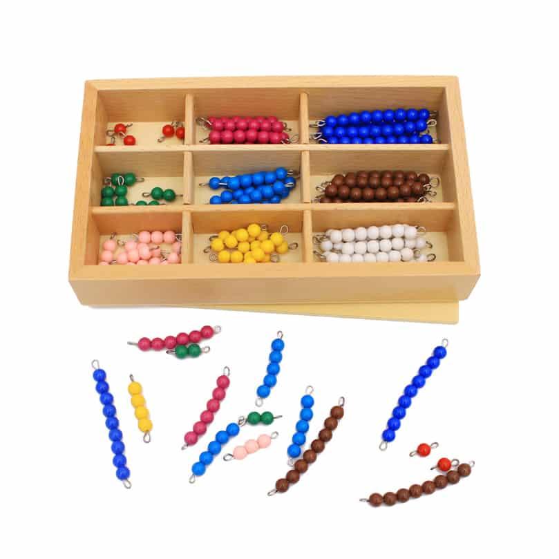 Montessori Educational Colorful Checkerboard Beads for Kids - Stylus Kids