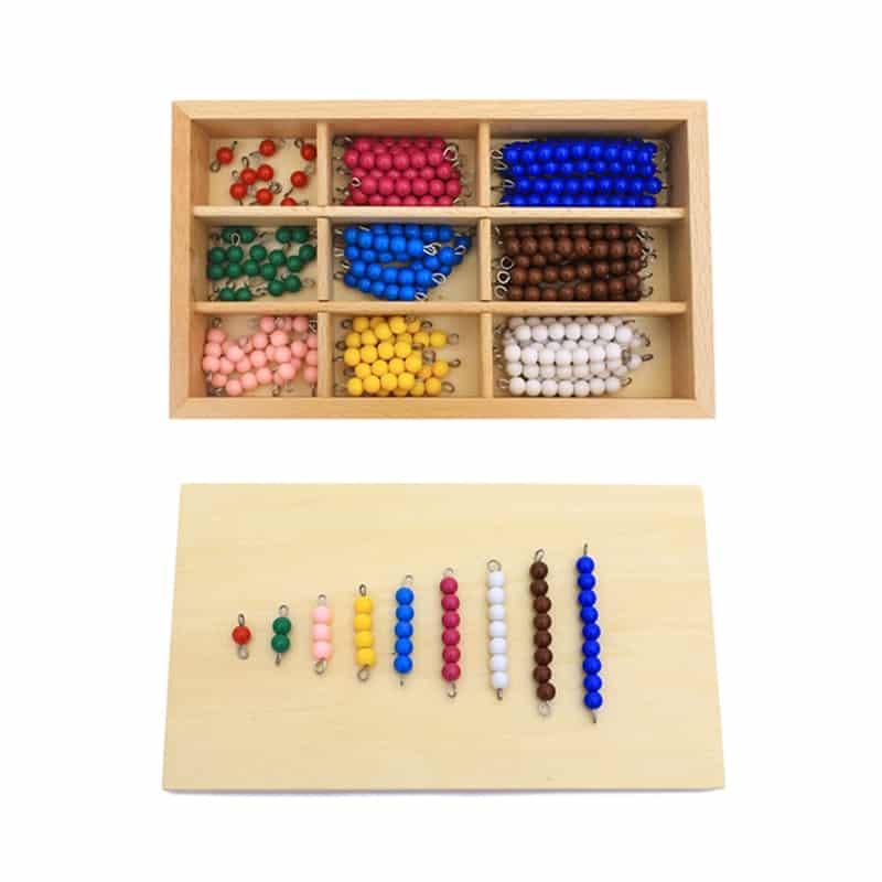 Montessori Educational Colorful Checkerboard Beads for Kids - Stylus Kids