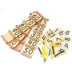 Set of Number Cards and Bead Bars - Stylus Kids