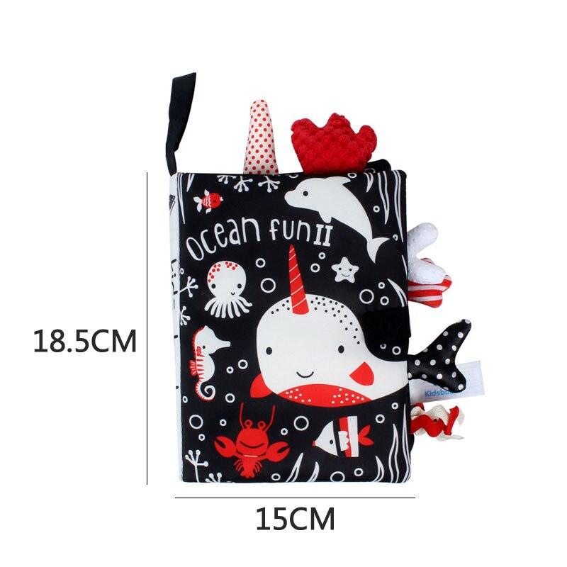 Cartoon Soft Educational Cloth Book - Stylus Kids