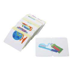 Anti-Tear Cognition Puzzle Educational Matching Cards - Stylus Kids