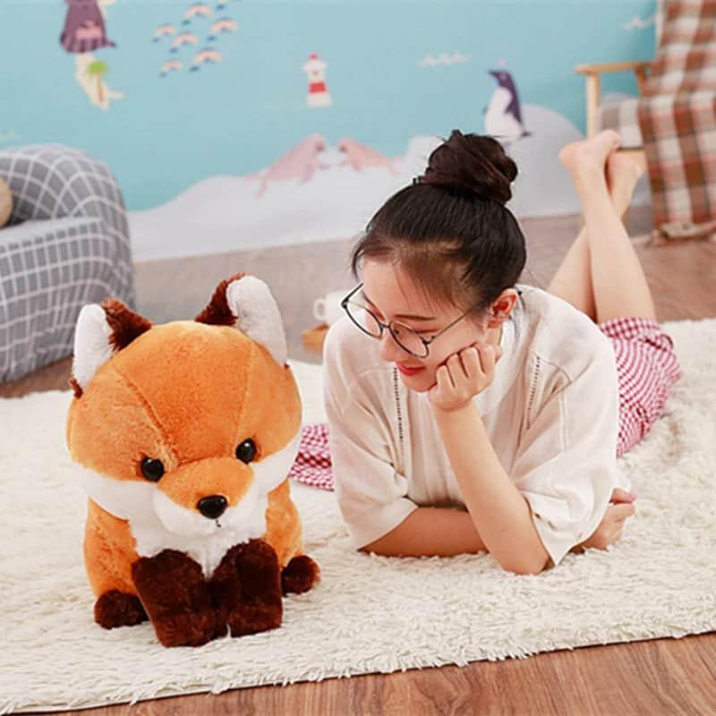 Soft Cute Fox Plush Toy - Stylus Kids