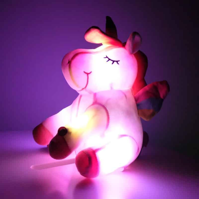 LED Unicorn Plush Toy - Stylus Kids