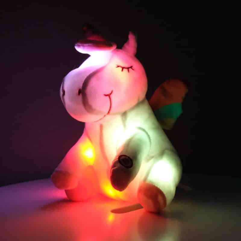 LED Unicorn Plush Toy - Stylus Kids