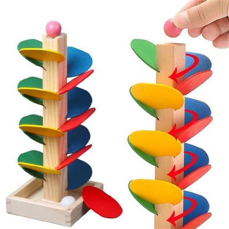 Wooden Clock and Geometry Puzzle Toy - Stylus Kids