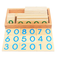 Wooden Number Cards - Stylus Kids