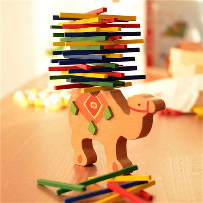 Wooden Montessori Balancing Blocks Toy - Stylus Kids