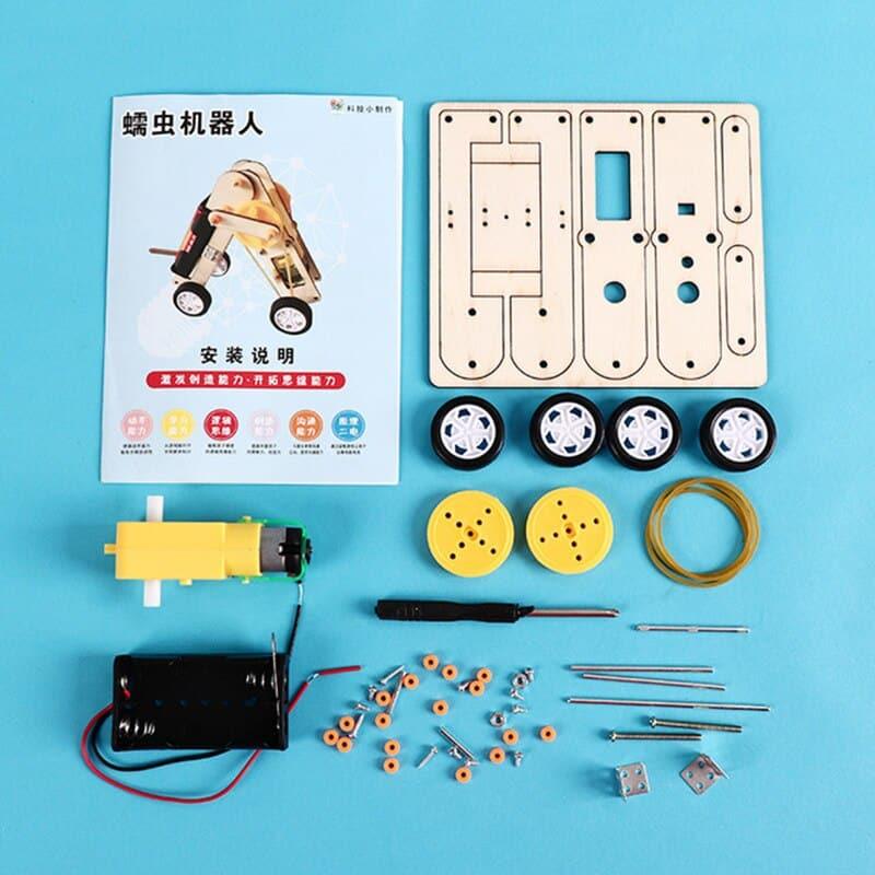 DIY Crawling Robot STEM Toy - Stylus Kids