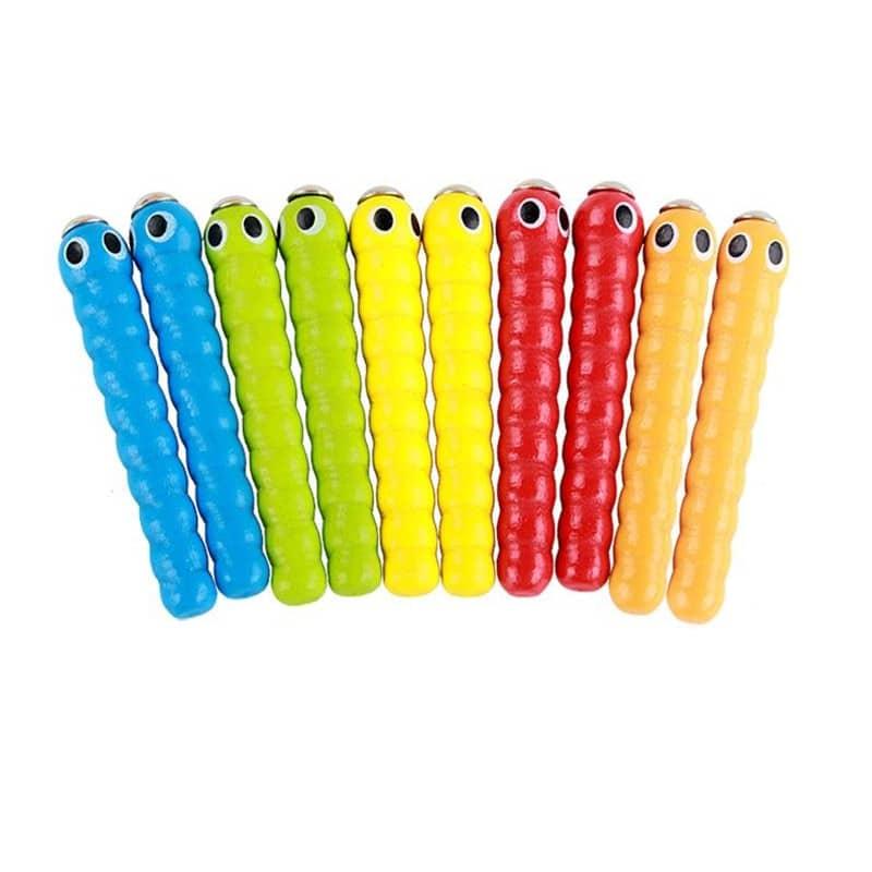 Educational Multicolored Wooden Toy - Stylus Kids
